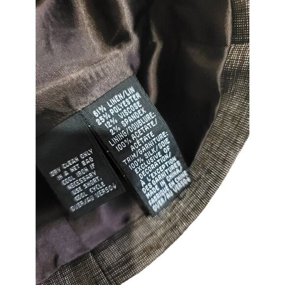 Ellen Tracy Women's Brown Jacket Sz 10Petite NWT - Picture 8 of 9